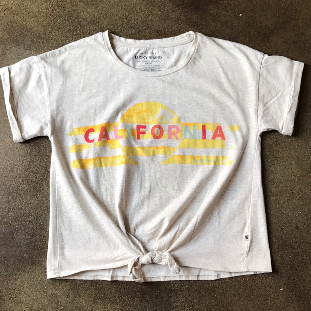 Lucky Brand California Crop Top